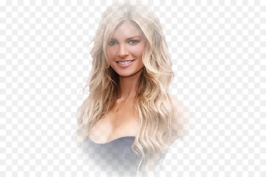 Mujer Rubia，Cabello PNG