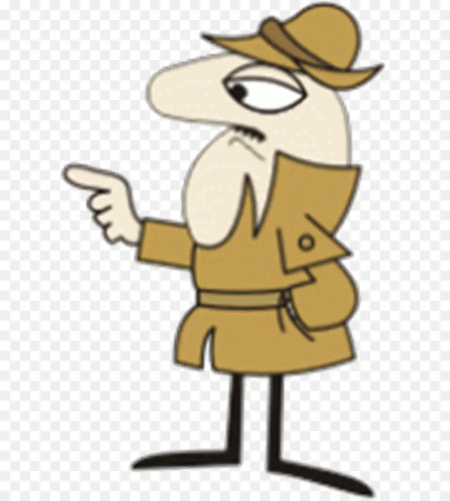 Inspector Clouseau，De Dibujos Animados PNG