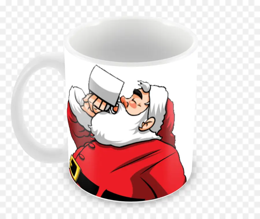 Taza De Papá Noel，Navidad PNG