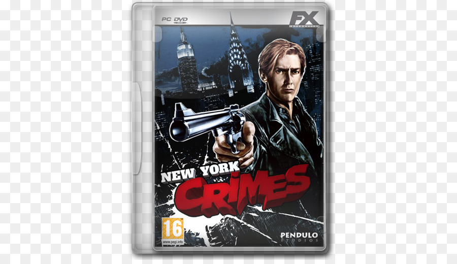 Portada Del Juego Crímenes De Nueva York，Pistola PNG