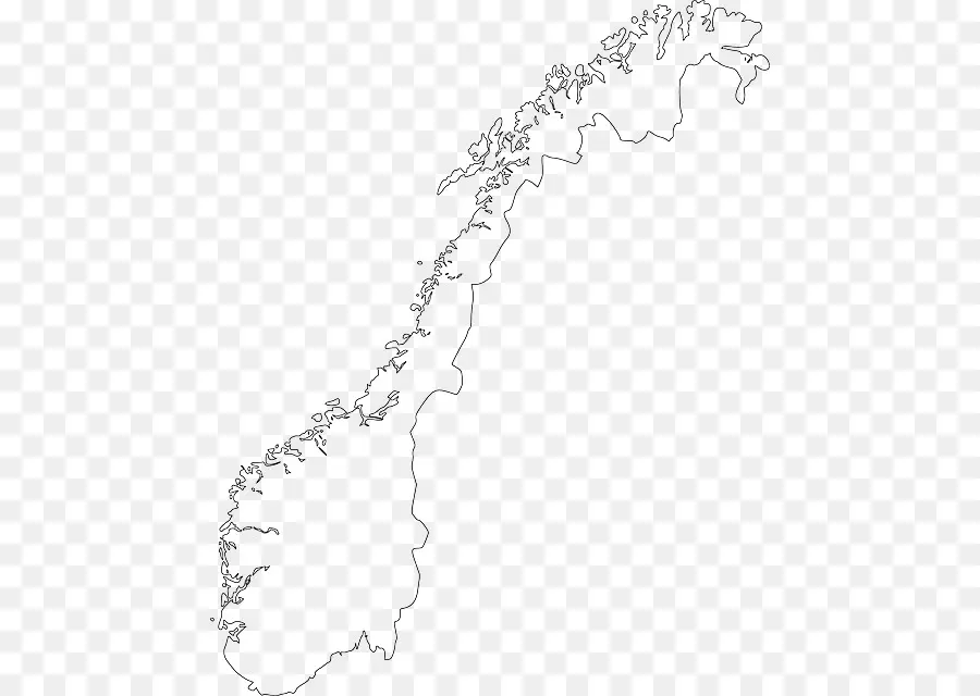 Noruega，Mapa PNG