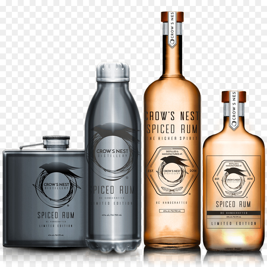 Botellas De Ron Especiado，Alcohol PNG