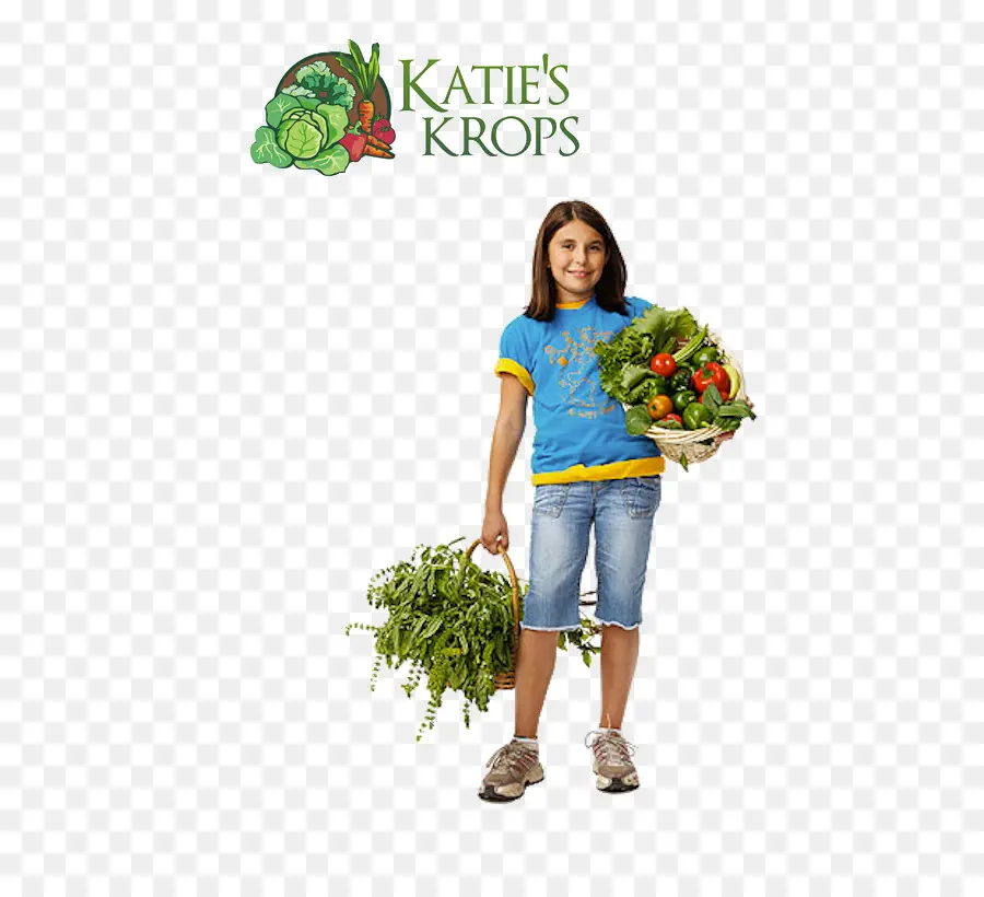 Chica Con Verduras，Cosecha PNG