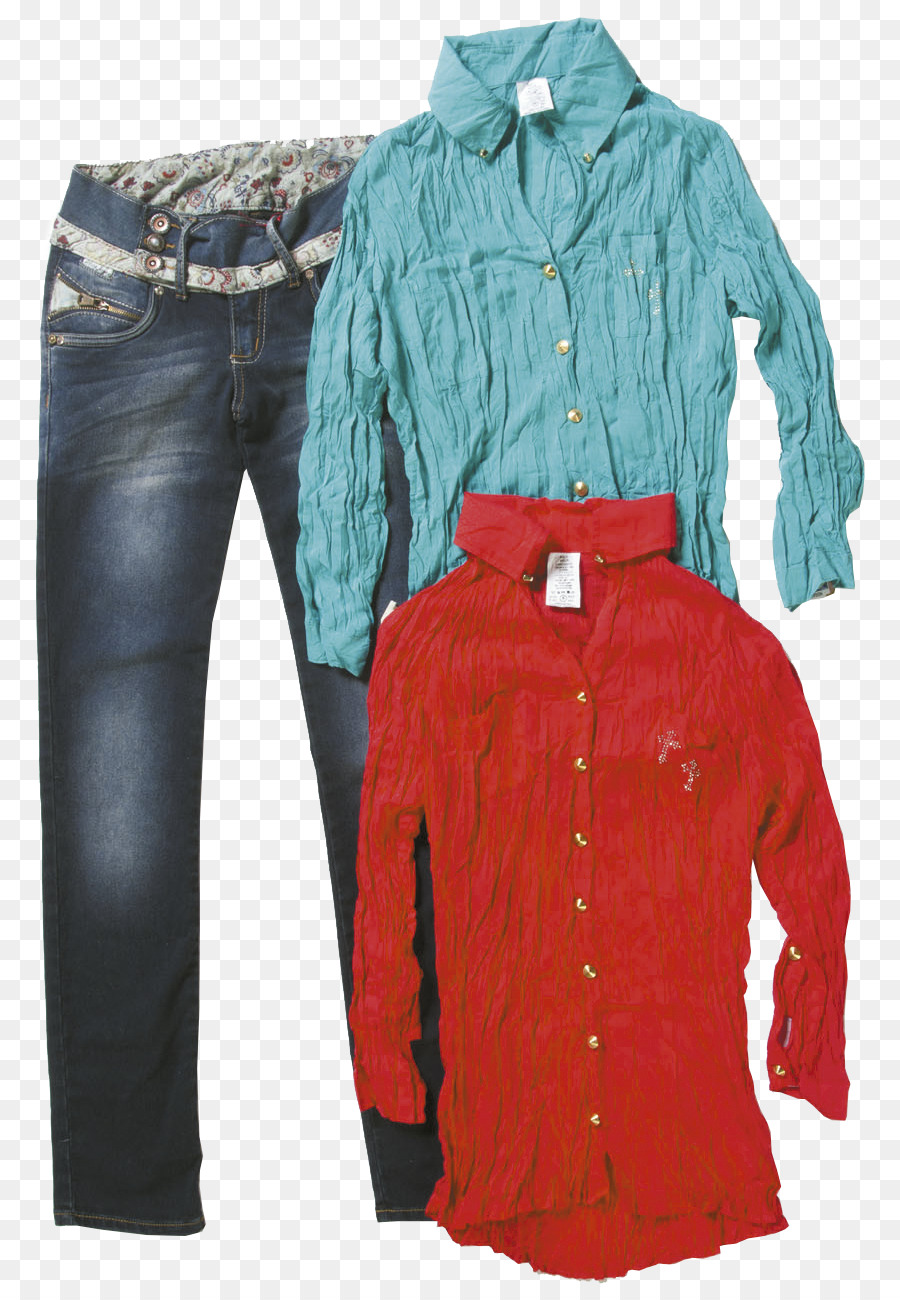 Jeans，Camiseta PNG