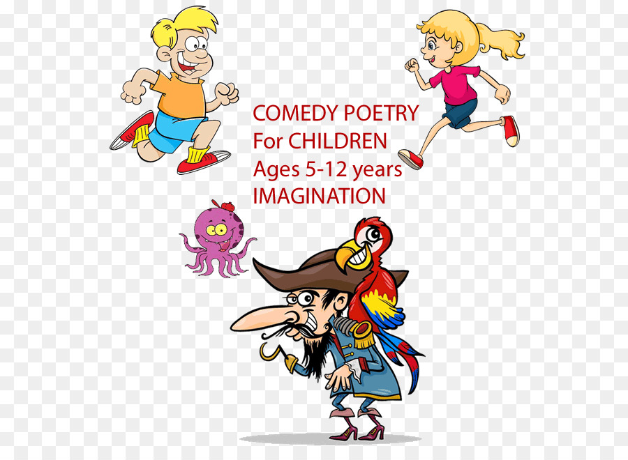 Comedia Poesía，Niños PNG