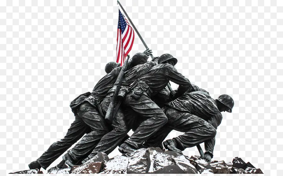 Marine Corps War Memorial，Levantar La Bandera En Iwo Jima PNG