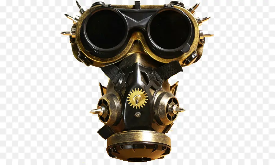 Máscara De Gas Steampunk，Gafas De Protección PNG