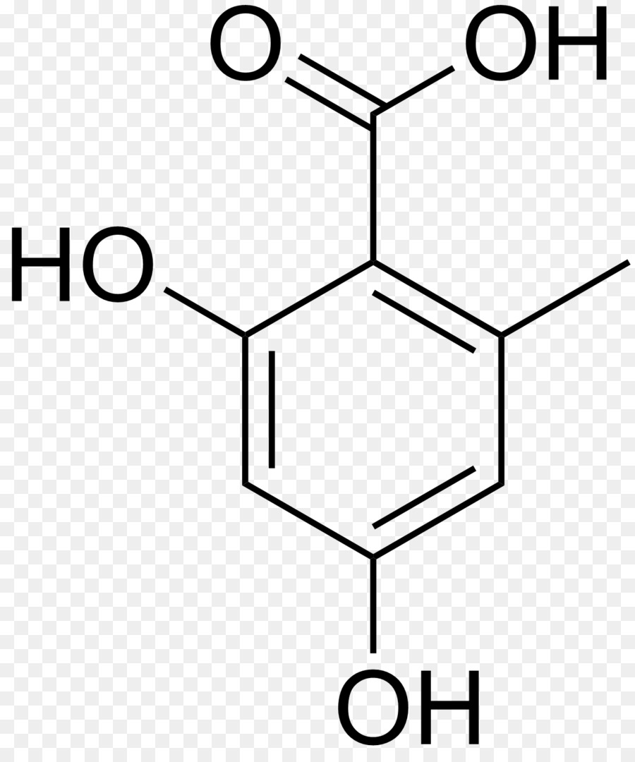 El ácido Orsellinic，4aminobenzoic ácido PNG