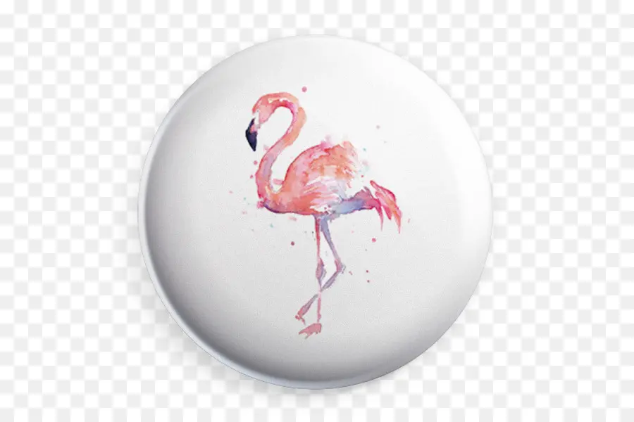 Flamingo，Pintura A La Acuarela PNG