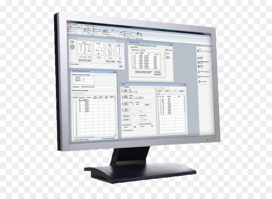 Los Monitores De Ordenador，Plasma Acoplado Inductivamente Espectrometría De Masas PNG