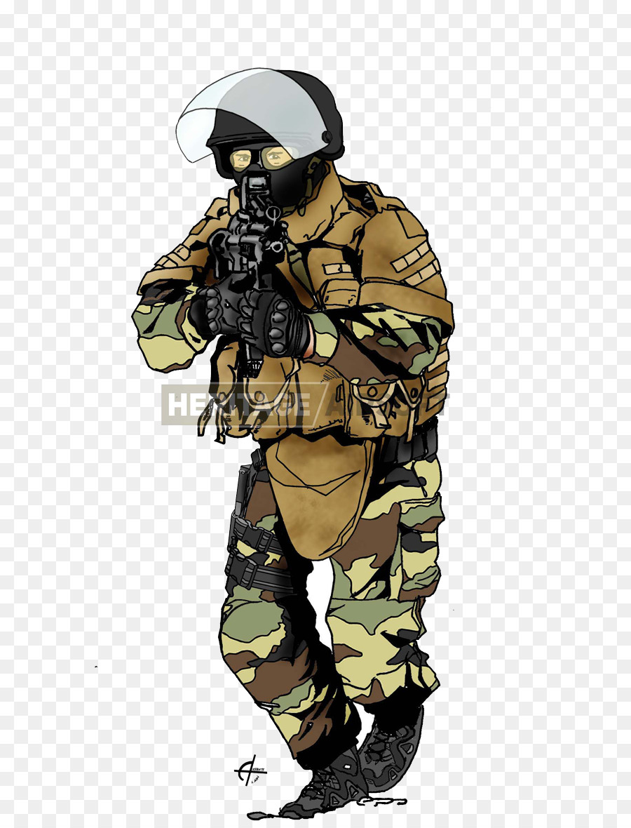 Soldado，Camuflaje Militar PNG