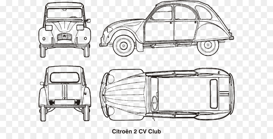 Car，Citroen Cv PNG