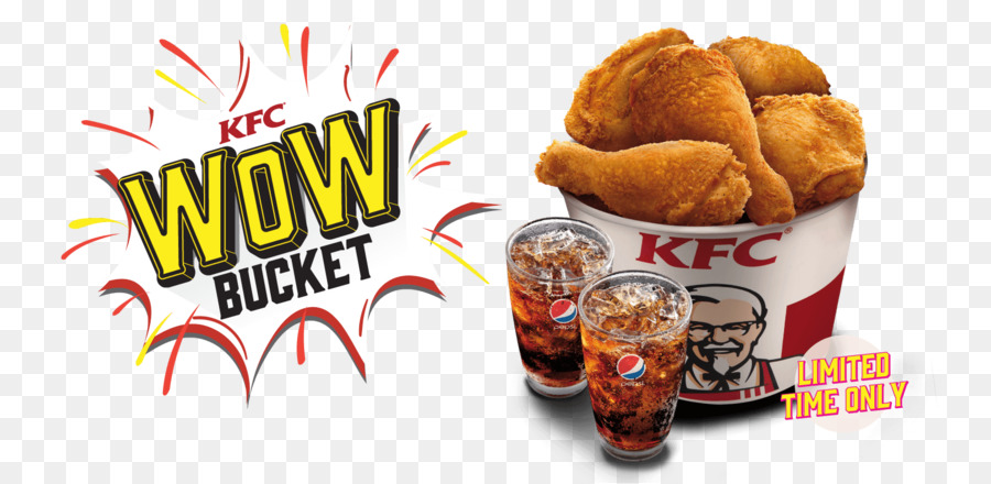 Cubo Kfc，Pollo Frito PNG