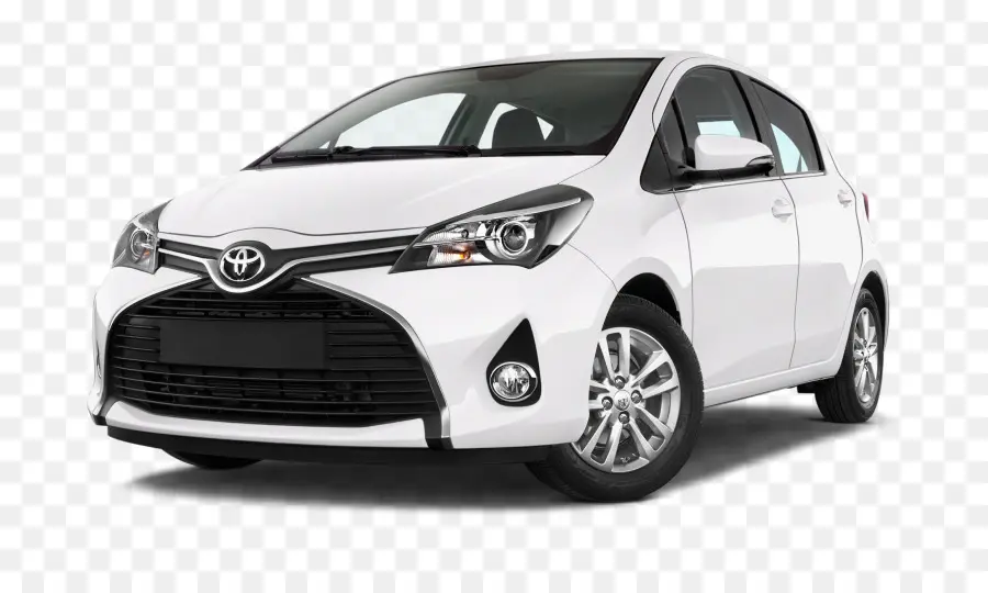 Coche Compacto Plateado，Toyota PNG