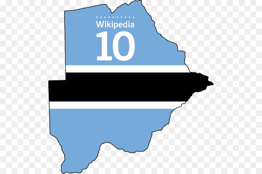 Botswana，Bandera De Botswana PNG