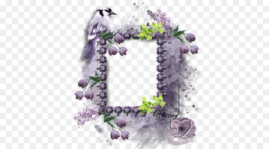 Diseño Floral，Violeta PNG