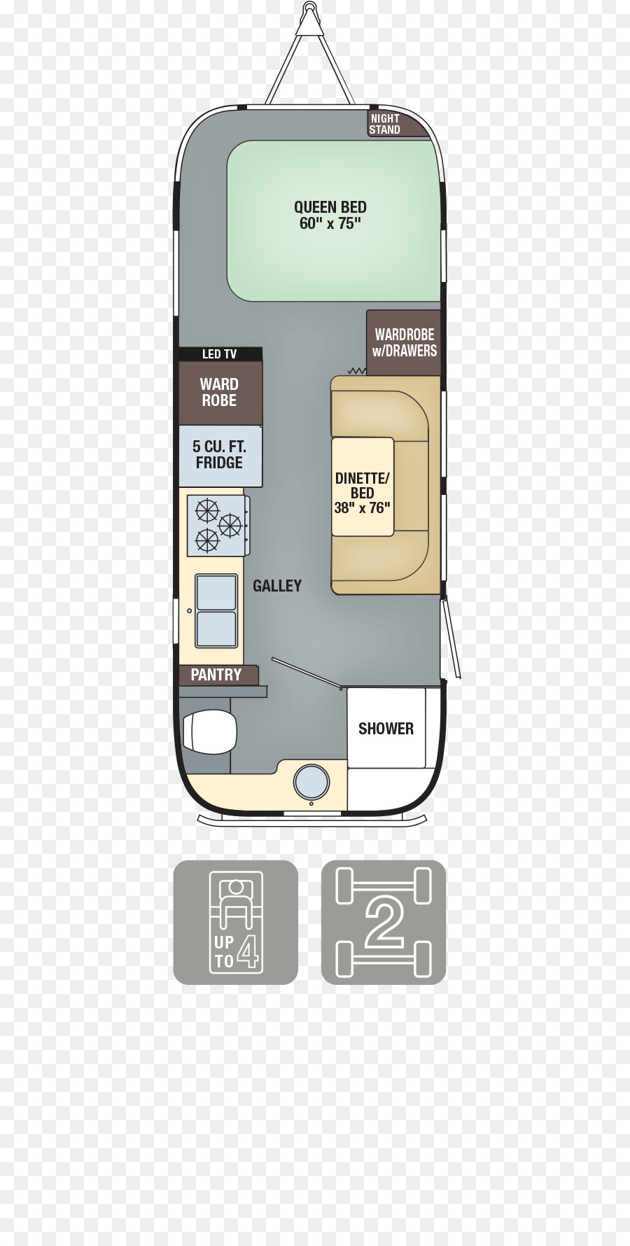 Plano De Planta Para Vehículos Recreativos，Disposición PNG