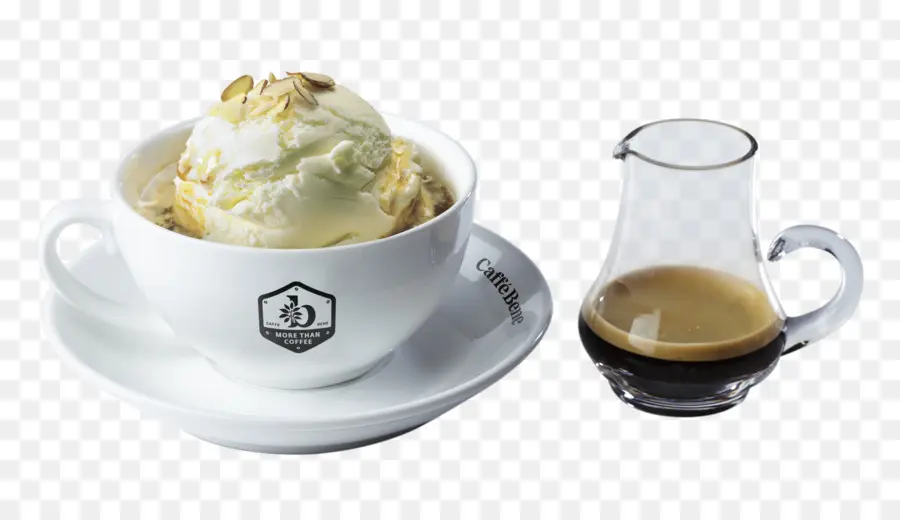 Affogato，Café PNG