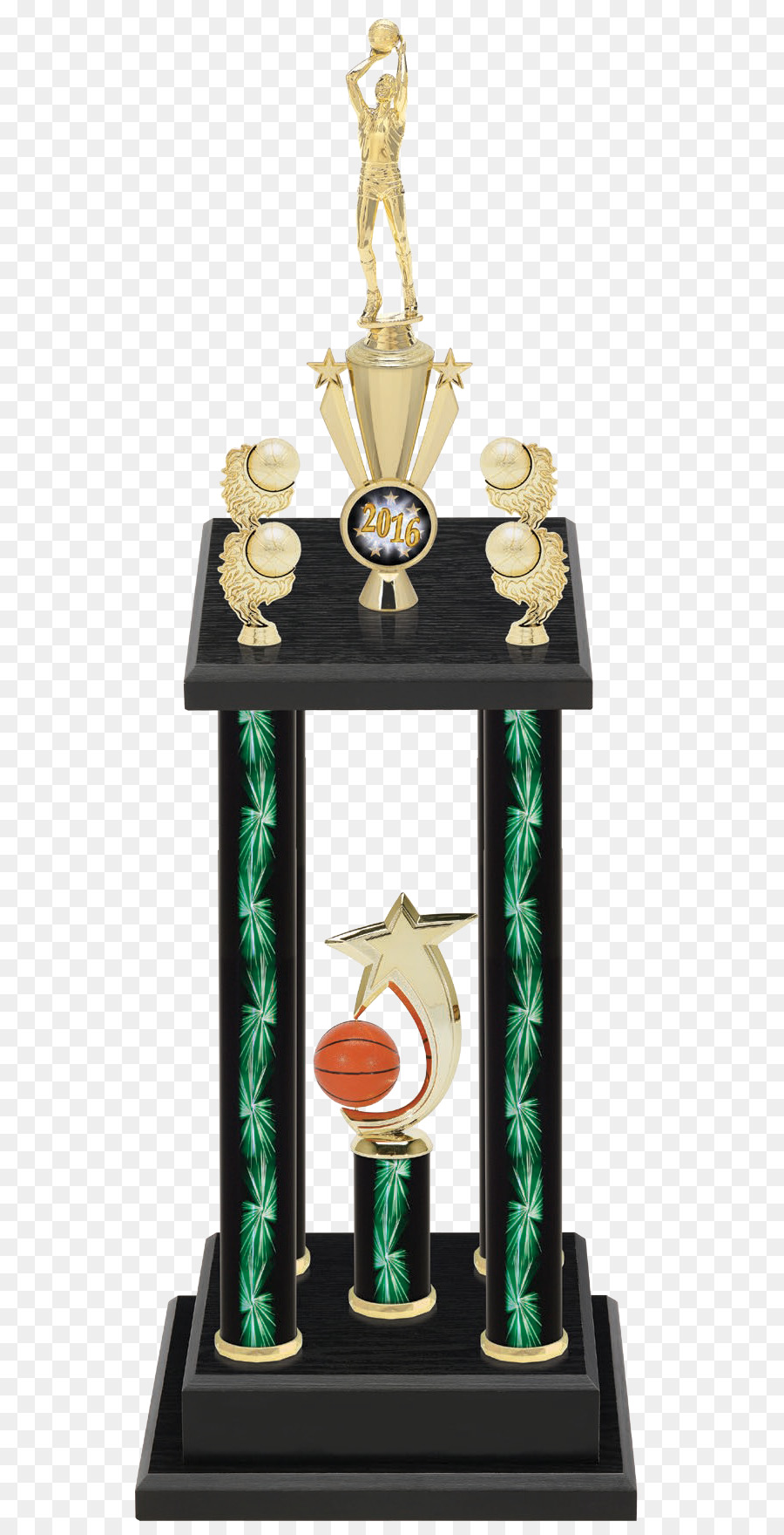 Trofeo De Baloncesto，Oro PNG