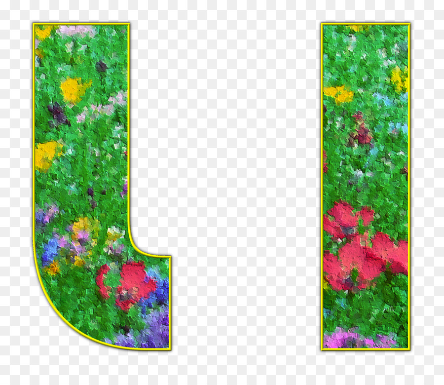 Letras Florales，Flores PNG