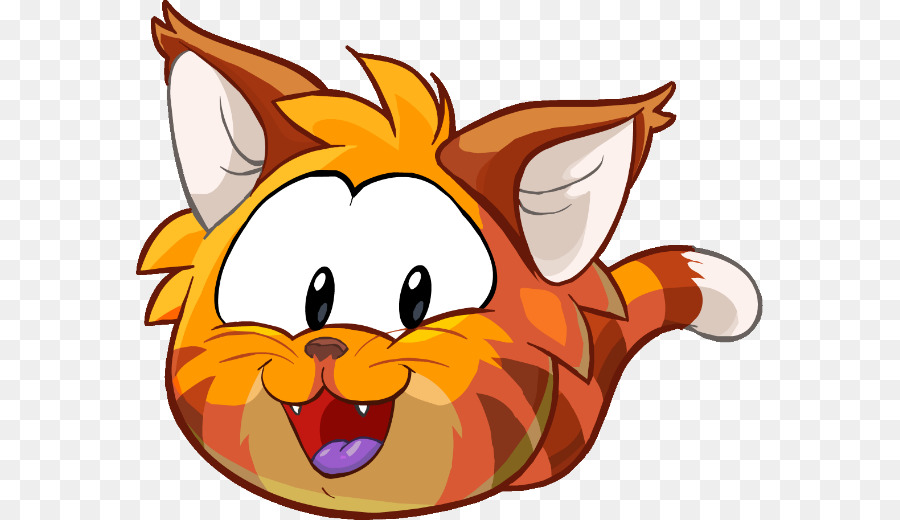 Club Penguin，Gato PNG