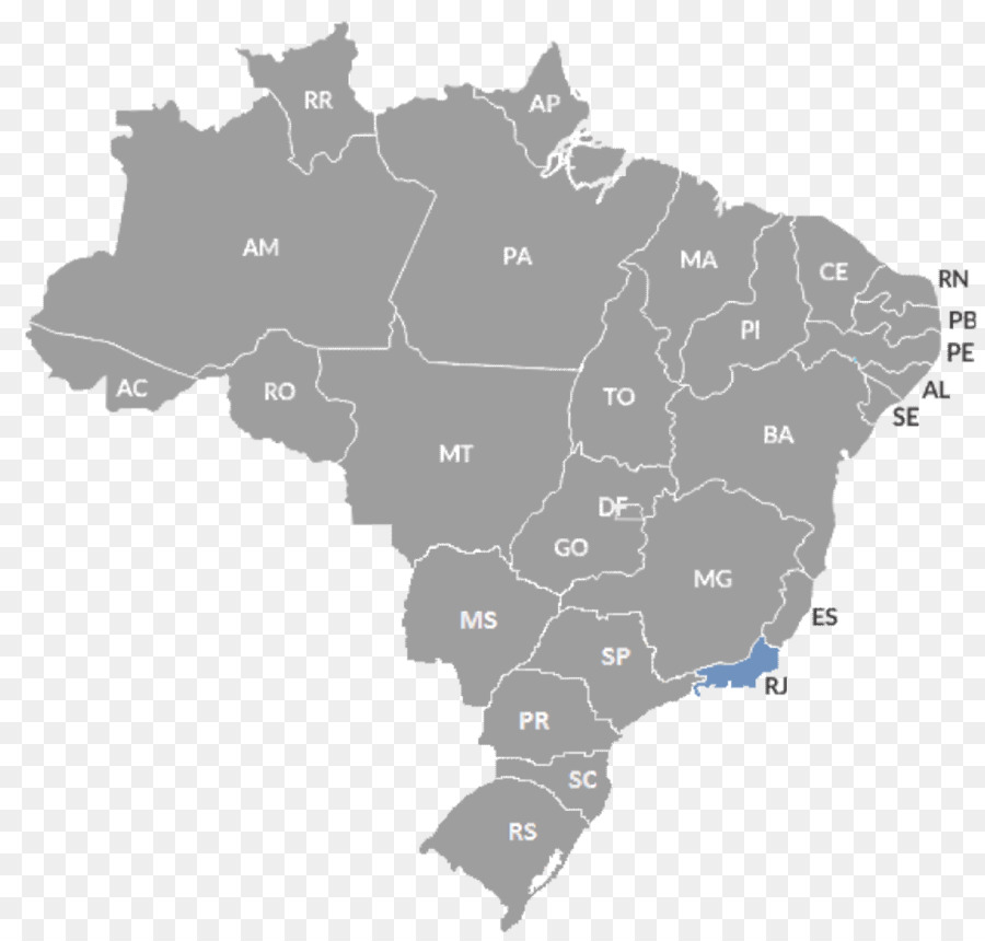 Mapa De Brasil，Brasil PNG