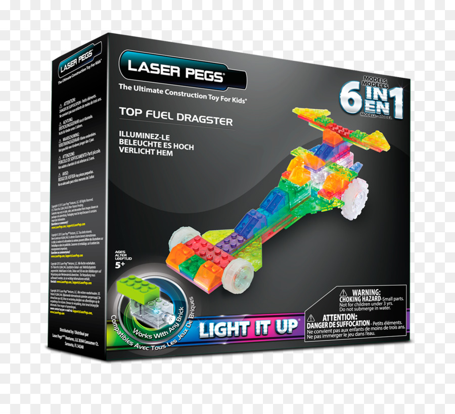 Juguete，Laser Pegs Jet 6in1 PNG