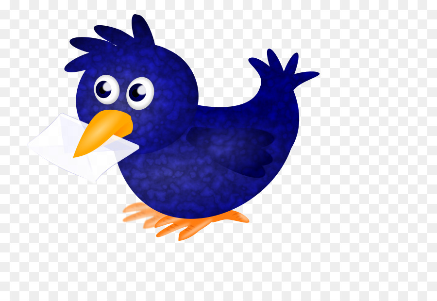 Pájaro，Azul PNG