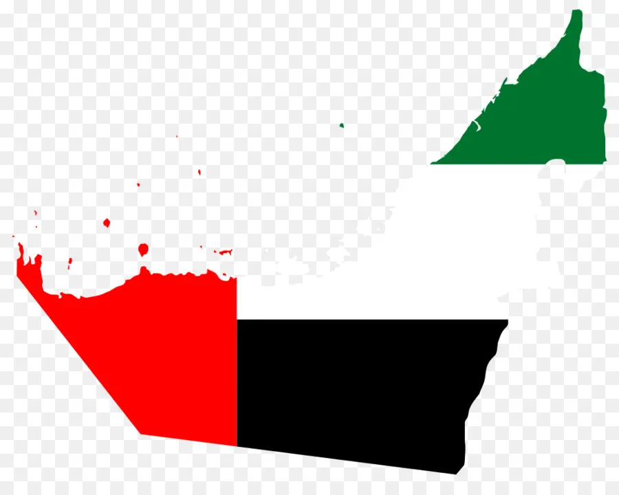 Mapa De La Bandera De Los Emiratos Árabes Unidos，Emiratos Árabes Unidos PNG