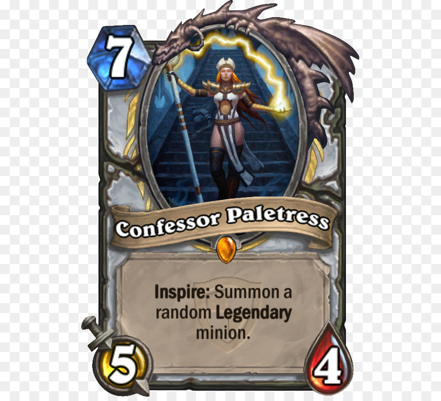 Hearthstone，Confesor Paletress PNG