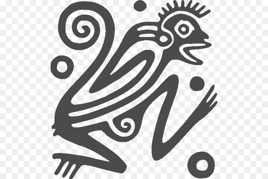 Arte Tribal，Negro PNG