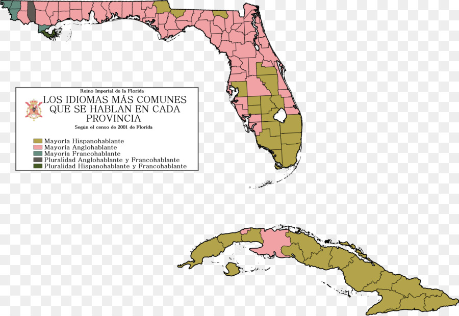 Florida，Mapa PNG