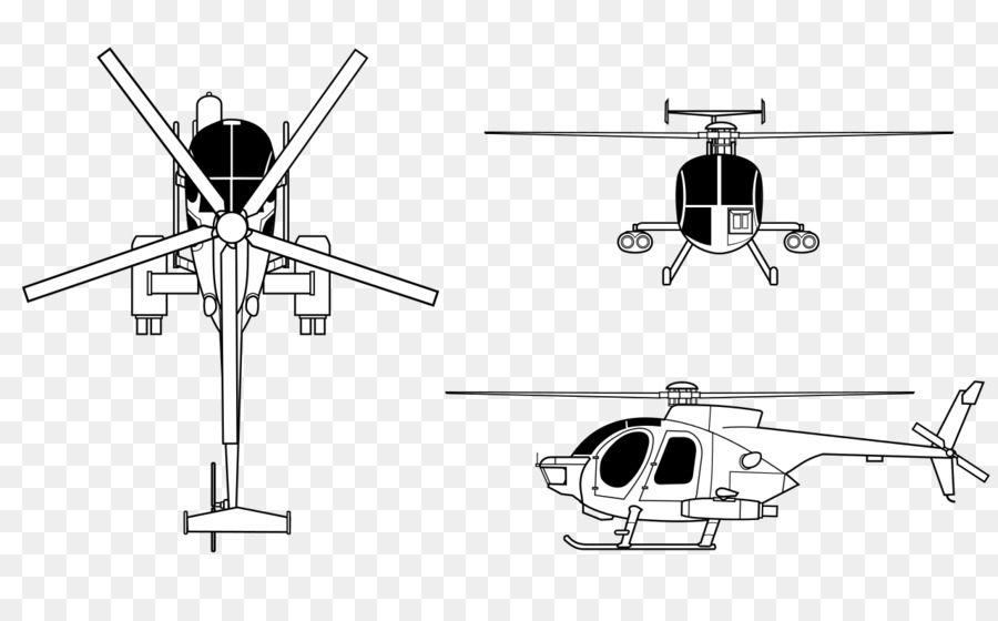 Mcdonnell Douglas Md 500 Defensor，Hughes Oh6 Cayuse PNG