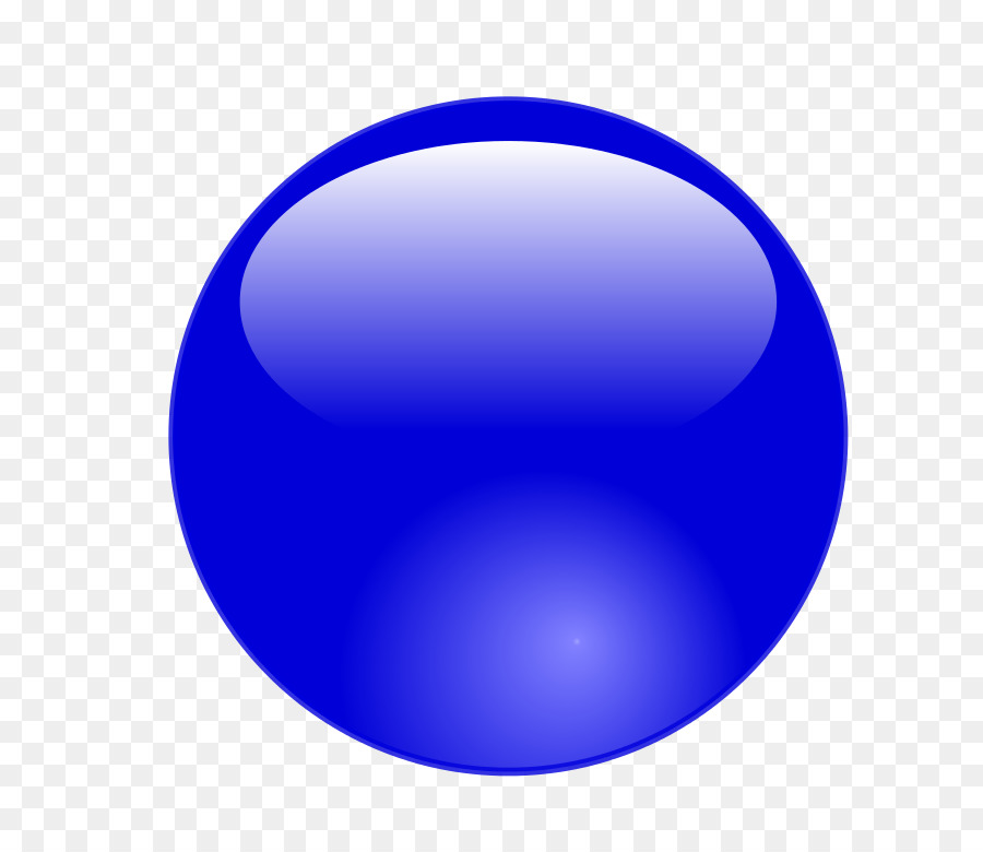 Esfera，Azul PNG