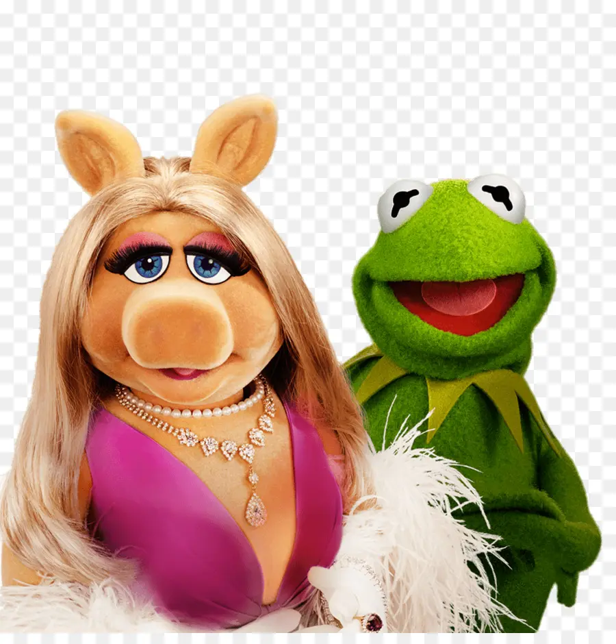 Miss Piggy，Kermit La Rana PNG