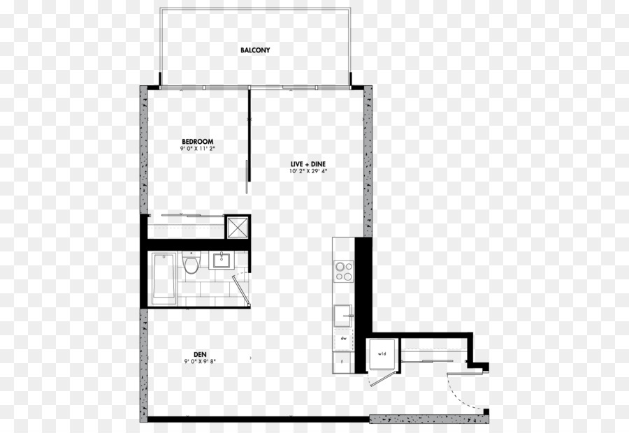 Plan De Piso，Muebles PNG