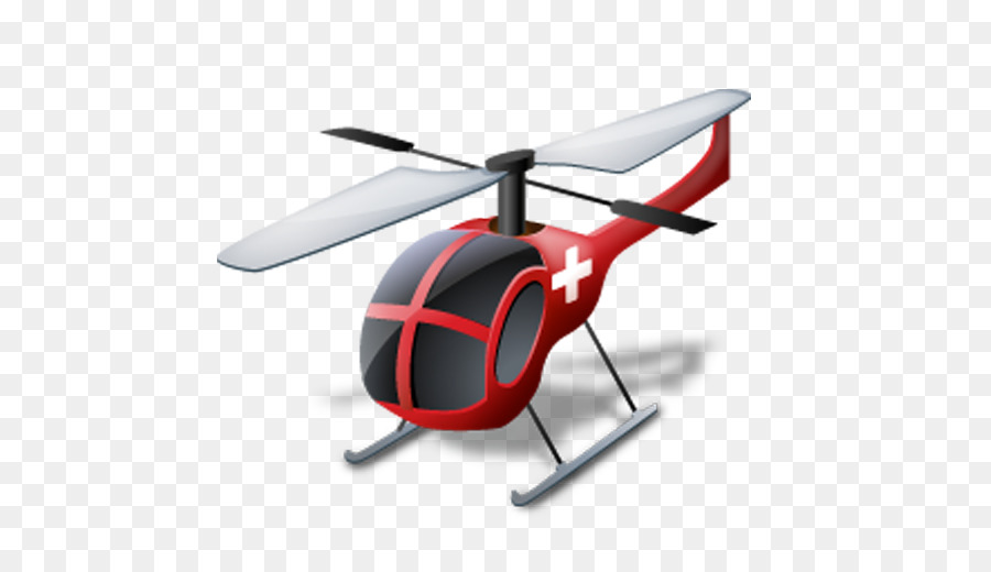 Helicóptero，Rojo PNG