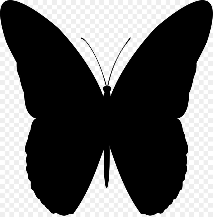 Mariposa，Silueta PNG