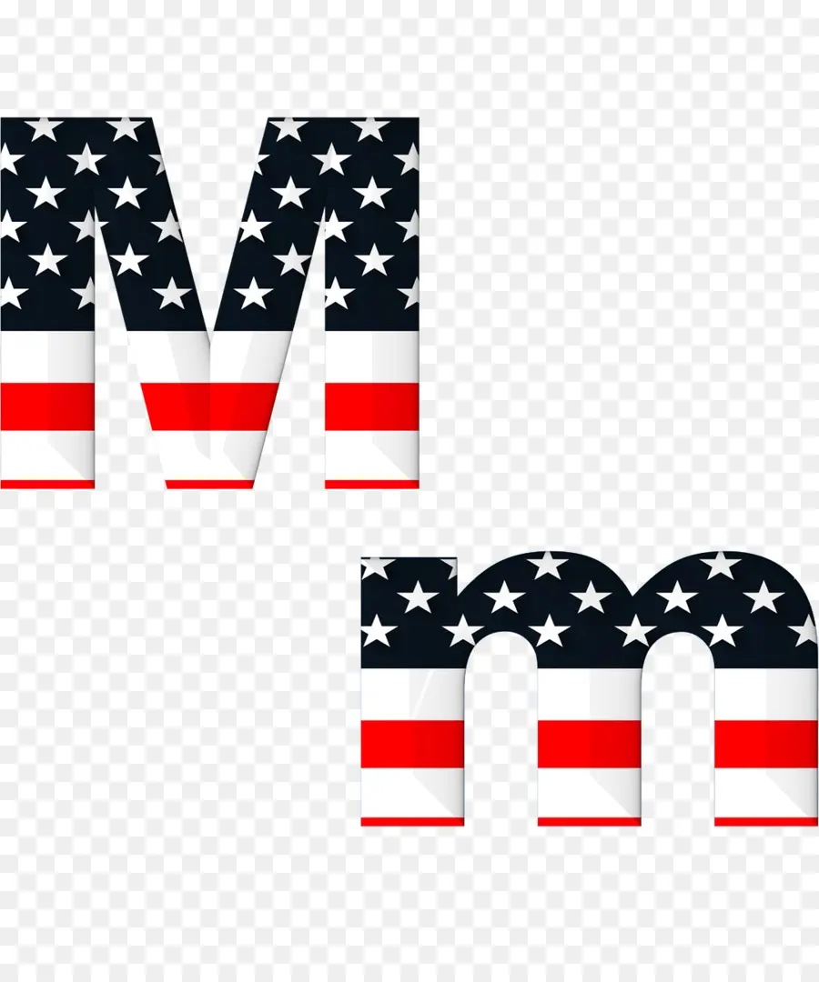 Letras De La Bandera Americana，Ee Uu PNG