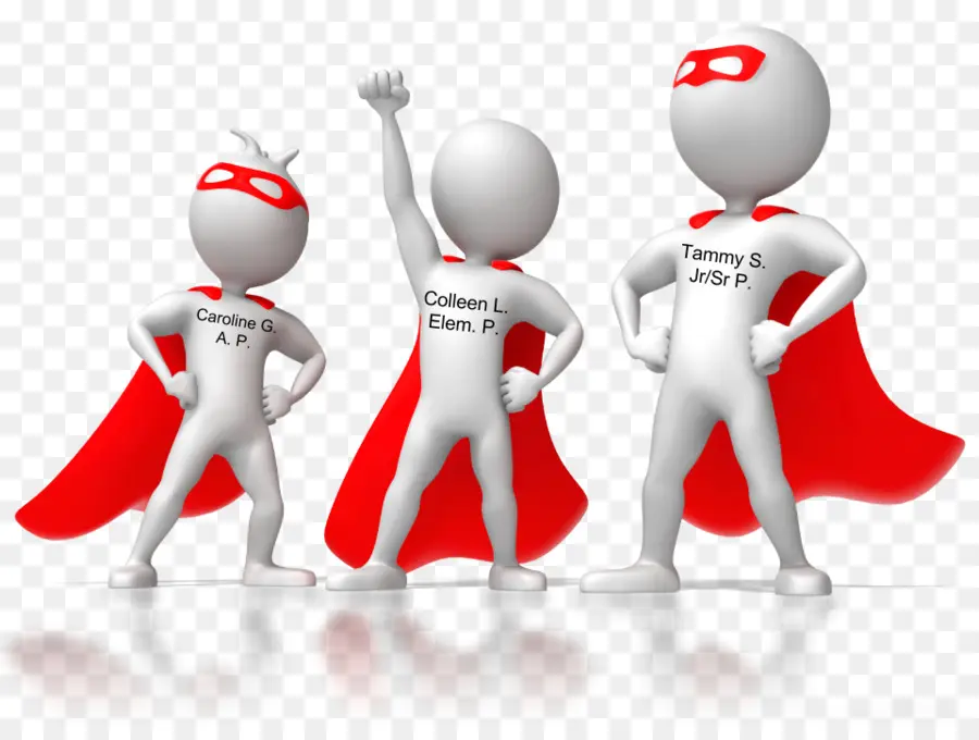 Figuras De Superhéroes，Capas Rojas PNG