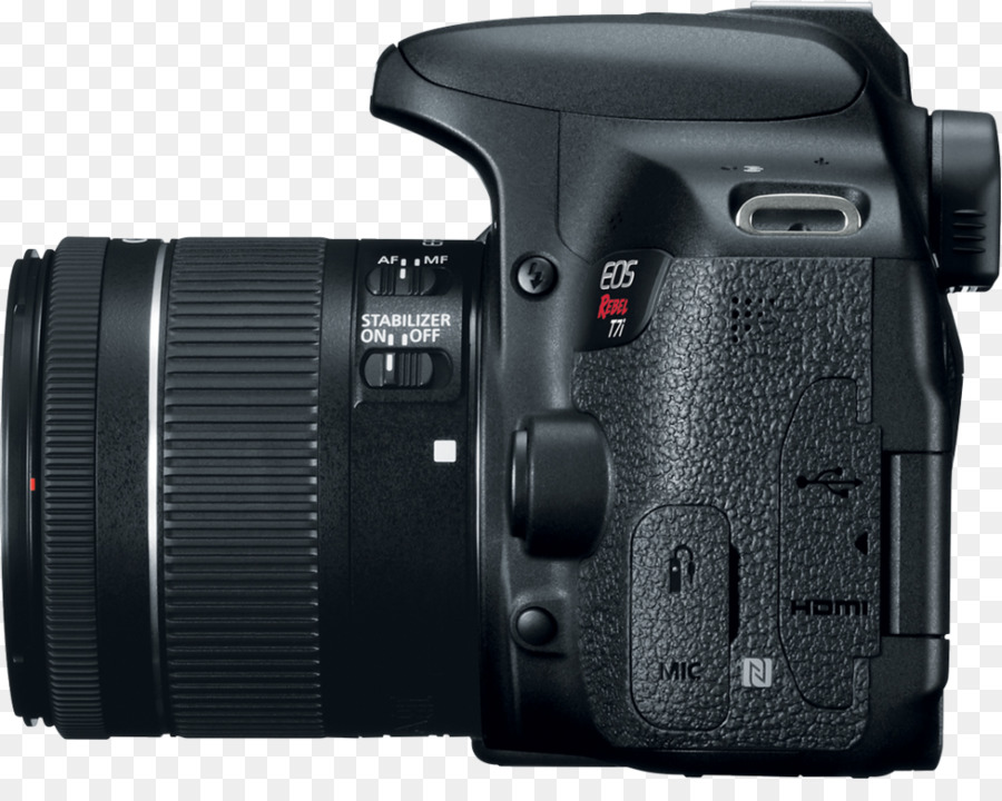 Canon Ellos 77d，Canon Efs 18135mm Lente PNG