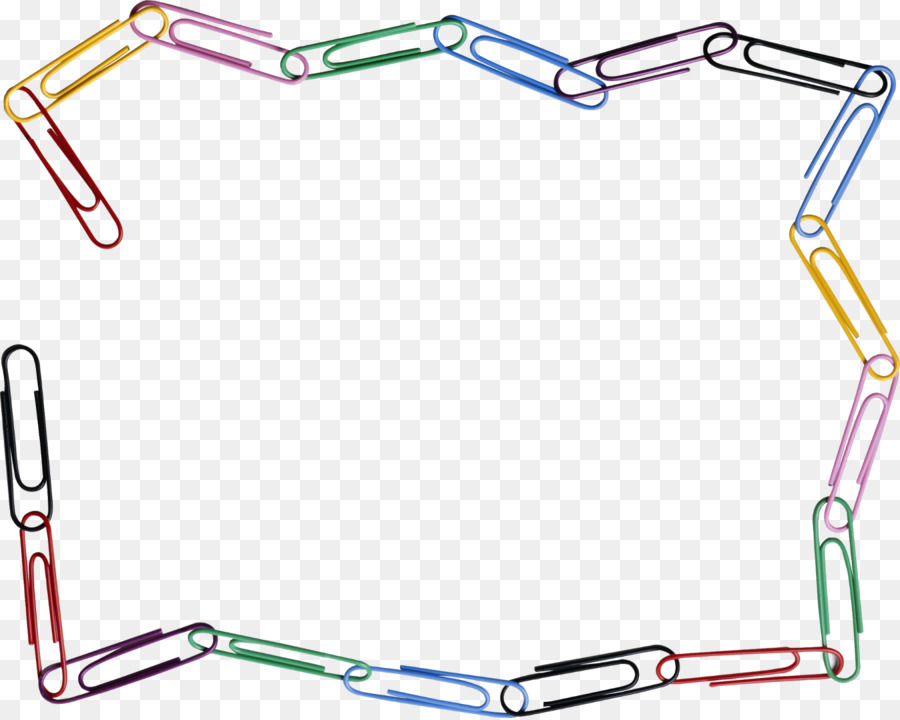 Clips De Papel De Colores，Oficina PNG