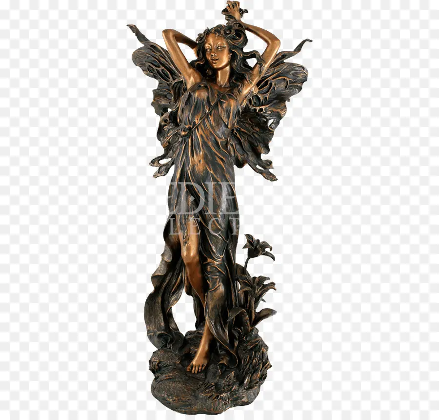 Cupido Y Psique，Escultura De Bronce PNG
