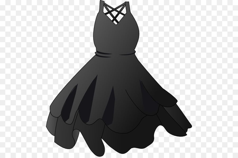 Vestido Negro，Moda PNG