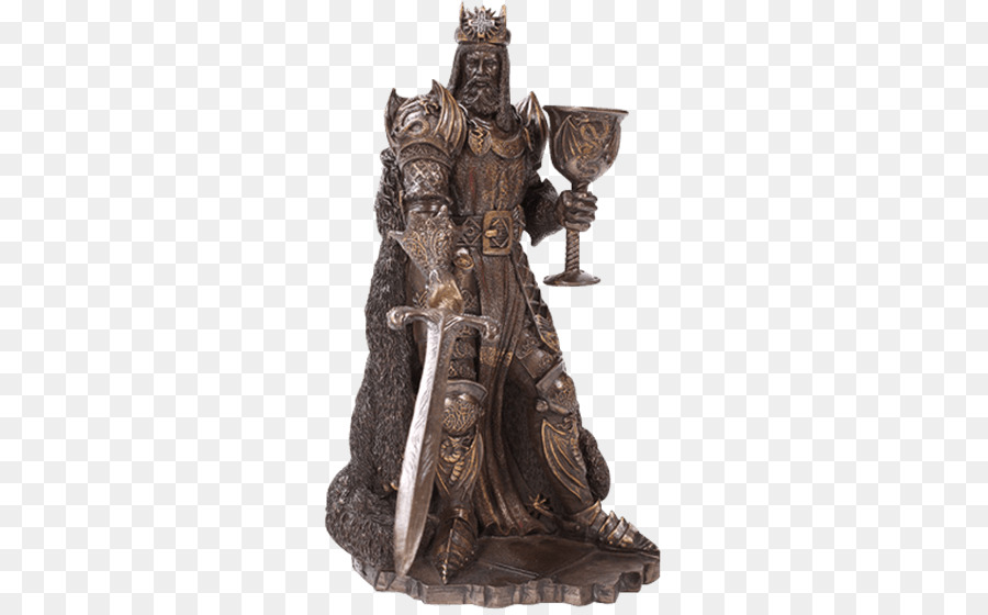 El Rey Arturo，Estatua PNG