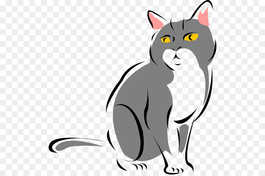 Gato，Gris PNG