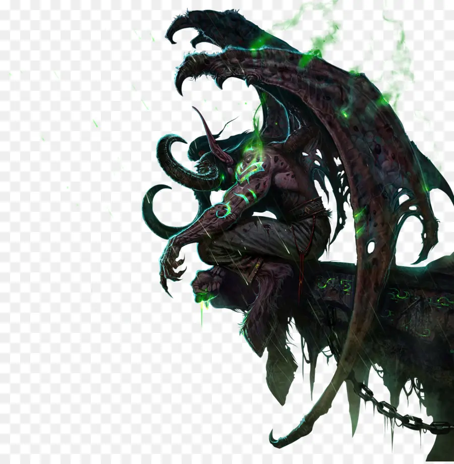 World Of Warcraft De La Legión，Illidan De World Of Warcraft PNG