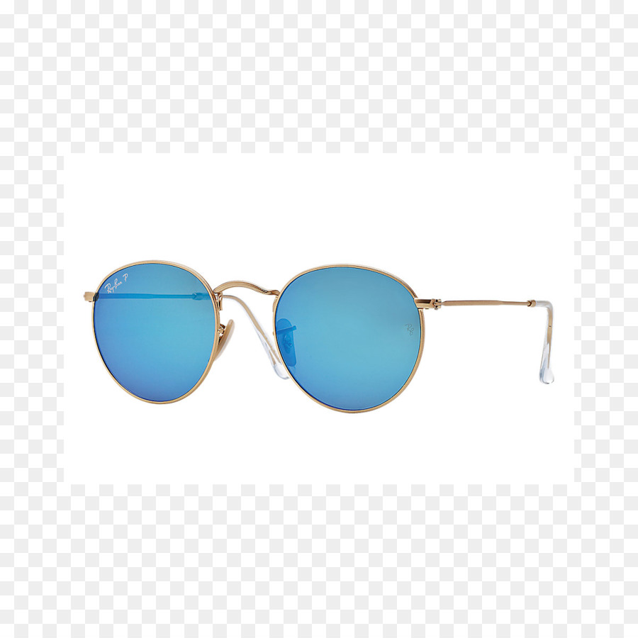 Rayban，Rayban Redonda De Metal PNG