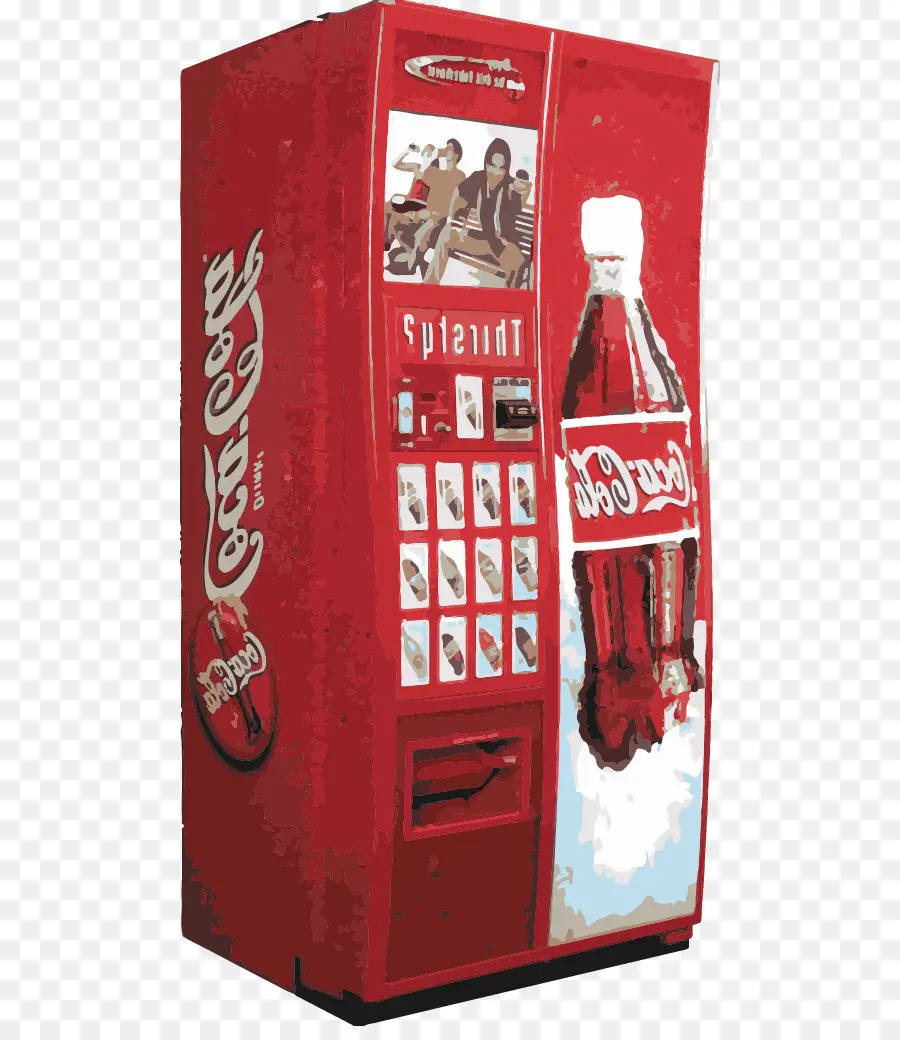 Cocacola，Máquinas Expendedoras PNG