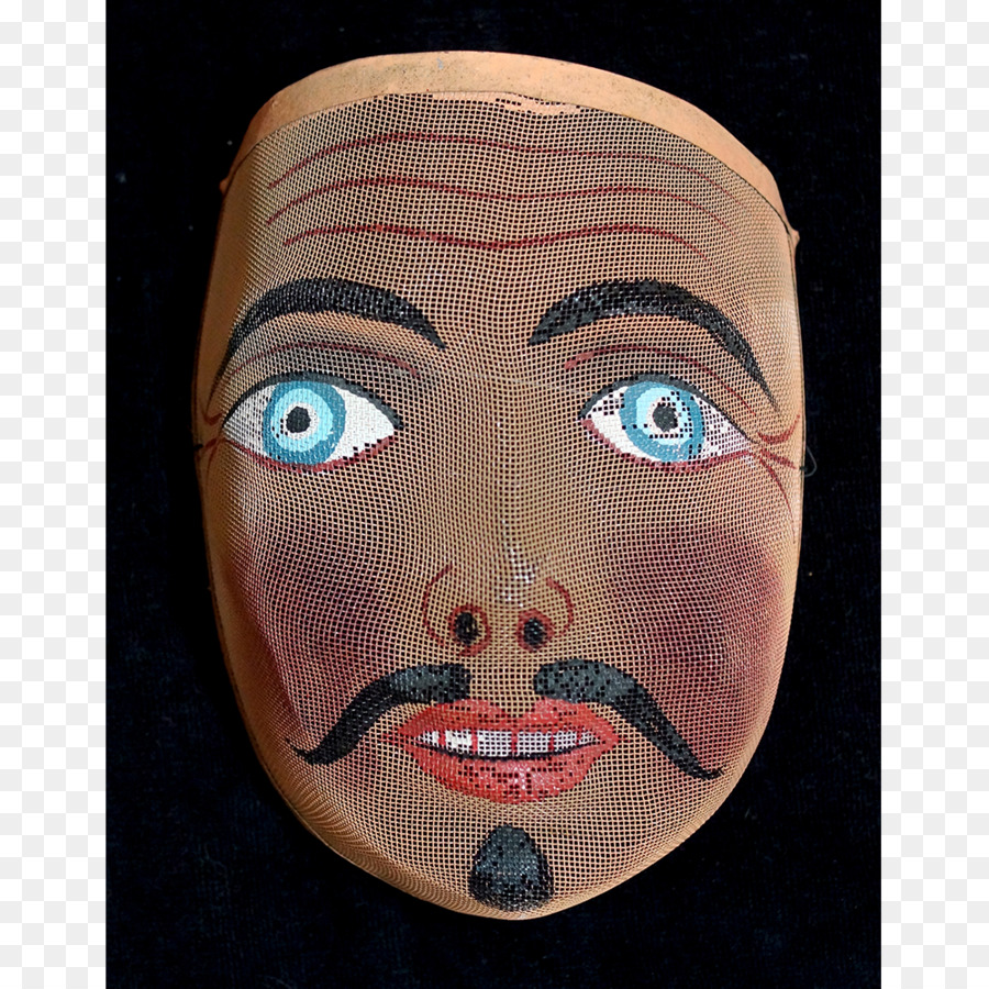 Máscara De Madera，Rostro PNG